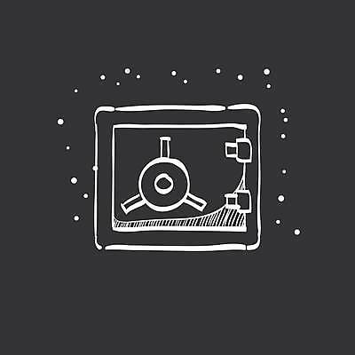 EPS 해외이미지 일러스트 안전 사람없음 검은색 흰색 보안 금고 해외일러스트 컬러 파일형식 벡터 이미지허브