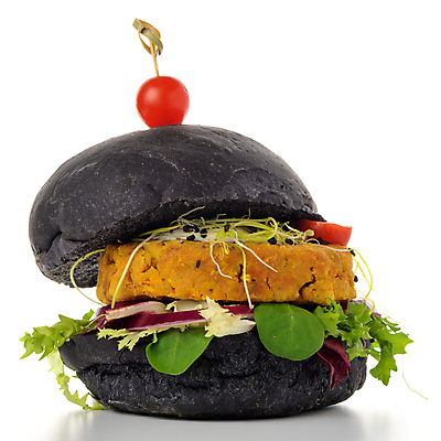 포토 JPG 해외이미지 실내 사람없음 한개 햄버거 흰배경 꽂음 이쑤시개장식 베지푸드 콩고기 비건음식 해외포토 1 음식 백그라운드 패스트푸드 내부 장식 흰색 채식 이쑤시개 파일형식 비건 이미지허브