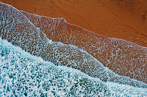 포토 JPG 해외이미지 모래 파도 바다 여행 자연 사람없음 야외 대서양 항공촬영 해외포토 뷰포인트 생태계 파일형식 이미지허브