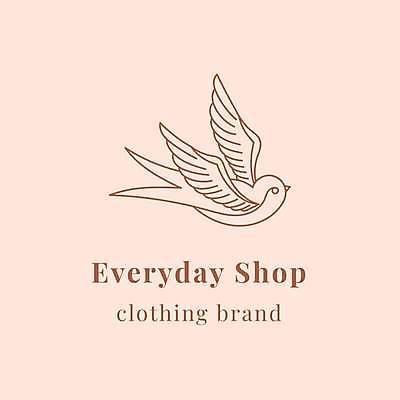 EPS 해외이미지 한마리 일러스트 비즈니스 조류 사람없음 심볼 라인아트 감성 브랜딩 해외일러스트 동물 1 선 컨셉 파일형식 벡터 이미지허브