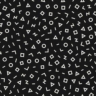 EPS 해외이미지 디자인 백그라운드 일러스트 추상 사람없음 검은색 심플 엘리먼트 멤피스디자인 해외일러스트 컬러 무늬 파일형식 벡터 이미지허브