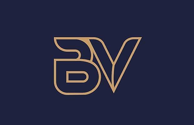 EPS 해외이미지 백그라운드 라인일러스트 일러스트 사람없음 남색 B 심볼 V 해외일러스트 알파벳 컬러 파일형식 벡터 이미지허브