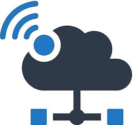 EPS 해외이미지 구름 일러스트 컴퓨터 심볼 서버 해외일러스트 자연요소 전자제품 파일형식 벡터 이미지허브