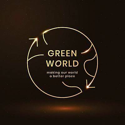 EPS 해외이미지 디자인 화살표 일러스트 사람없음 그래픽 지구본 검은색 금색 고급 심볼 해외일러스트 컬러 컨셉 파일형식 벡터 이미지허브