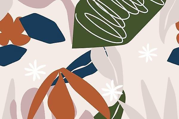 EPS 해외이미지 꽃 백그라운드 일러스트 추상 사람없음 회색 내추럴 해외일러스트 식물 컬러 무늬 파일형식 벡터 이미지허브