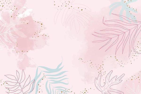 EPS 해외이미지 꽃 분홍색 백그라운드 잎 꽃무늬 꽃백그라운드 일러스트 사람없음 해외일러스트 식물 컬러 무늬 파일형식 벡터 이미지허브