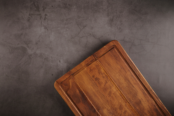 포토 JPG 해외이미지 회색배경 주방용품 실내 사람없음 하이앵글 나무도마 카피스페이스 해외포토 뷰포인트 생활용품 백그라운드 도마 내부 목재 공백 회색 파일형식 이미지허브