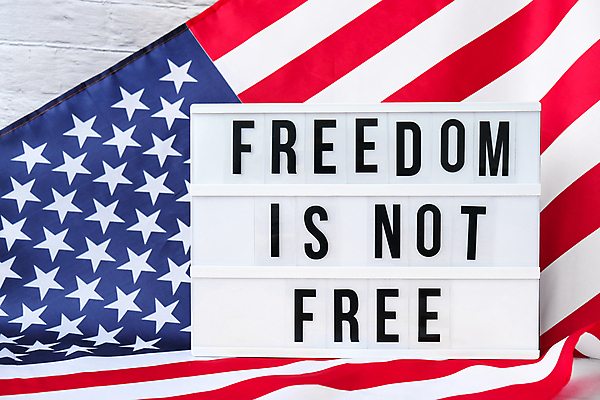 포토 JPG 해외이미지 실내 사람없음 자유 표어 성조기 글귀 라이트박스 해외포토 컨셉 내부 국기 파일형식 이미지허브