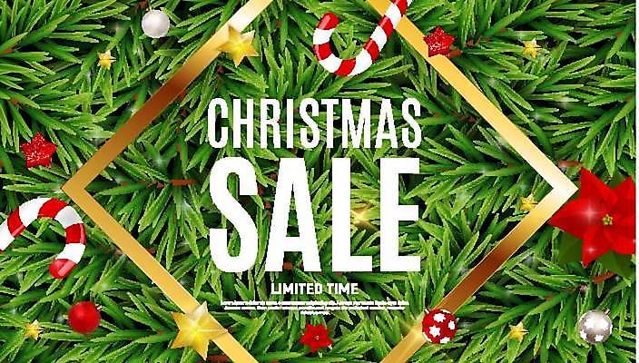 EPS 해외이미지 배너 별 크리스마스장식 크리스마스 일러스트 이벤트 사람없음 초록색 세일 포인세티아 오너먼트 해외일러스트 자연요소 기념일 꽃 컬러 파일형식 벡터 이미지허브