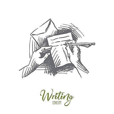 EPS 해외이미지 디자인 종이 여행 컨셉 일러스트 비즈니스 통신 봉투 그래픽 사무실 연필 공백 흰색 기록 오픈 메시지 이메일 스케치 편지 심볼 오브젝트 사인 싱글 문서 엽서 손그림 시트 우표 고립 엘리먼트 편지쓰기 해외일러스트 컬러 학용품 미술 필기구 파일형식 벡터 이미지허브