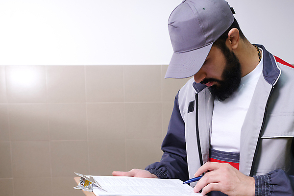 포토 JPG 해외이미지 백인 직업 남자 산업 백그라운드 설계 노동자 수염 실내 작업복 한명 사람 동양인 성인 인테리어 펜 쪽지 공책 기록 잡기 비즈니스맨 자신감 기술자 엔지니어 제조 감독 안전모 확인 고정 동쪽 공학 주인 서류판 제어 해외포토 서양인 1 디자인 옷 교육 감정 컨셉 비즈니스 모션 문구용품 인종 내부 필기구 사무용품 직장인 헬멧 안전장비 방향 파일형식 이미지허브