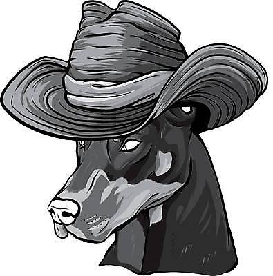 EPS 해외이미지 동물 캐릭터 모자 실루엣 얼굴 일러스트 포유류 그래픽 반려동물 머리 검은색 흰색 작업 그리기 방어 구출 카우보이 개 보호 위험 만화 혀 문신 심볼 사인 그림 보안 사냥 귀 조심 주둥이 송곳니 깡패 기르기 동반자 마스코트 신앙심 유래 해외일러스트 일러캐릭터 잡화 컬러 컨셉 모션 촬영기법 어류 안전 신체부위 도움 입 치아 돌봄 파일형식 벡터 이미지허브