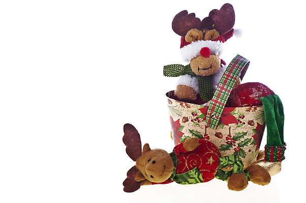 포토 JPG 해외이미지 백그라운드 크리스마스 겨울 휴가 선물 사람없음 장식 빨간색 장난감 흰색 축하 인사 고립 순록 해외포토 계절 기념일 컬러 컨셉 예절 파일형식 이미지허브