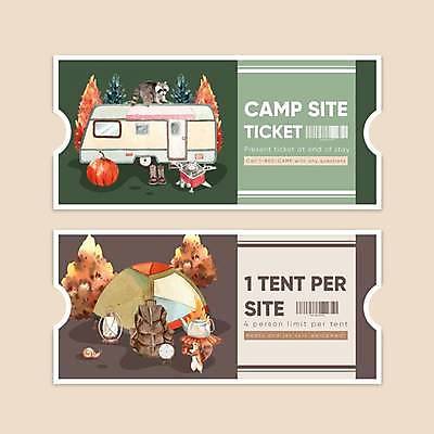 EPS 해외이미지 나무 템플릿 일러스트 배낭 호박 주전자 텐트 세마리 사람없음 초록색 갈색 캠핑 랜턴 티켓 캠핑장 상품권 다람쥐 바코드 캠핑카 라쿤 해외일러스트 식물 컬러 채소 가방 자동차 주방용품 레저 조명 캠핑도구 3 설치류 너구리 파일형식 벡터 이미지허브
