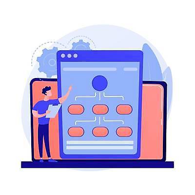 EPS 해외이미지 전신 남자 일러스트 비즈니스 설명 한명 들기 성인 노트북 가리킴 네트워크 서류판 성인남자한명만 해외일러스트 1 모션 사람 손짓 전자제품 사무용품 남자한명만 성인남자만 파일형식 벡터 이미지허브