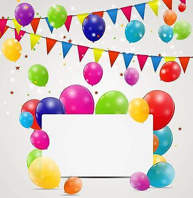 EPS 해외이미지 일러스트 프레임 사람없음 컬러풀 풍선 해외일러스트 컬러 파일형식 벡터 이미지허브