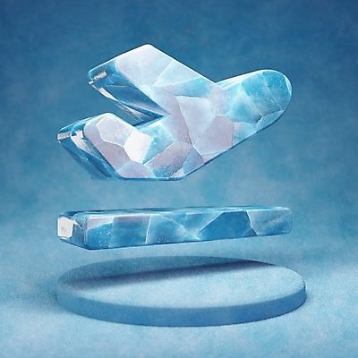 포토 JPG 해외이미지 비행기 사람없음 파란색 3D 얼음 입체 오브젝트 이륙 해외포토 자연요소 컬러 항공교통 대중교통 디지털합성 파일형식 이미지허브