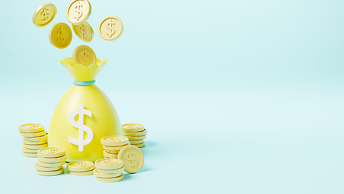 포토 JPG 해외이미지 하늘색 사람없음 3D 동전 저축 돈자루 디지털합성 쏟아짐 동전탑 카피스페이스 해외포토 돈 모션 금융 파란색 쌓기 공백 파일형식 이미지허브