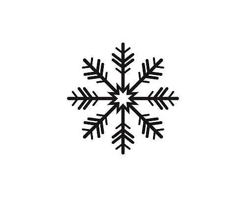 EPS 해외이미지 겨울 일러스트 사람없음 검은색 눈송이 고립 눈꽃무늬 엘리먼트 해외일러스트 계절 컬러 무늬 눈꽃 눈_날씨 파일형식 벡터 이미지허브