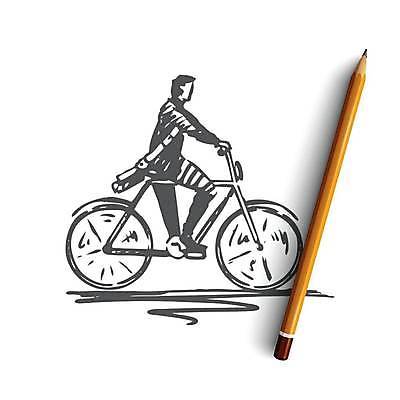 EPS 해외이미지 전신 학생 라이프스타일 남자 일러스트 한명 성인 자전거 승차 스케치 손그림 통근 얼굴없음 성인남자한명만 해외일러스트 1 모션 미술 사람 생활 바이크 출근 남자한명만 성인남자만 파일형식 벡터 이미지허브