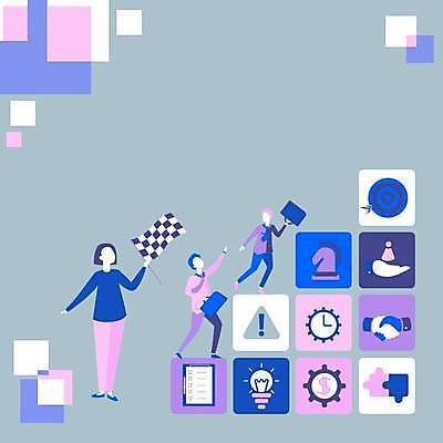 EPS 해외이미지 디자인 여자 남자 백그라운드 일러스트 비즈니스 전구 악수 들기 성인 세명 경쟁 깃발 비즈니스맨 퍼즐 체스말 느낌표 과녁판 톱니바퀴 오르기 서류판 얼굴없음 성인만 카피스페이스 해외일러스트 기호 컨셉 모션 사람 손짓 사무용품 공백 말_게임 직장인 체스 파일형식 벡터 이미지허브