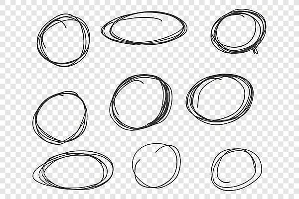 EPS 해외이미지 일러스트 사람없음 원형 손그림 디자인소스 카피스페이스 해외일러스트 도형 공백 파일형식 벡터 편집소스 이미지허브