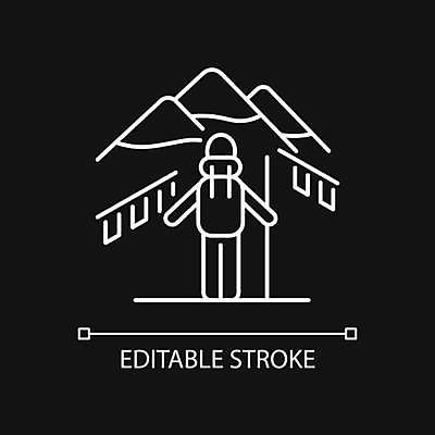 EPS 해외이미지 디자인 아시아 선 여행 컨셉 일러스트 배낭 자국 자연 산 미술 픽토그램 여행객 걷기 검은색 웹 어둠 등산 트래킹 하이킹 플랫 야간 심볼 사인 그림 오르기 심플 윤곽 네팔 남쪽 고립 얇은 절정 테마 하이커 히말라야 방식 해외일러스트 자연요소 나라 컬러 인터넷 가방 모션 레저 문화예술 사람 방향 생태계 파일형식 벡터 산맥 잡화 이미지허브