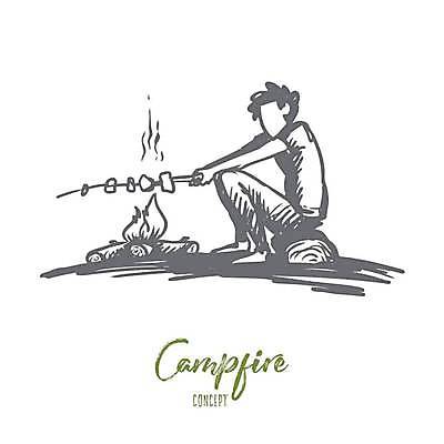 EPS 해외이미지 캐릭터 남자 어린이 음식 여행 백그라운드 컨셉 일러스트 자연 휴가 휴식 텐트 요리 앉기 소년 야외 목재 소풍 하이킹 뜨거움 막대기 숲 모닥불 스케치 손그림 마시멜로우 고립 해외일러스트 일러캐릭터 나무 재료 모션 불 레저 디저트 캠핑도구 미술 사람 야외활동 생태계 파일형식 벡터 이미지허브