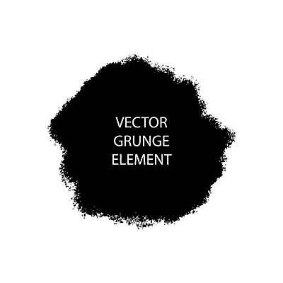 EPS 해외이미지 일러스트 붓터치 사람없음 검은색 질감 레이아웃 그런지 해외일러스트 컬러 파일형식 벡터 이미지허브