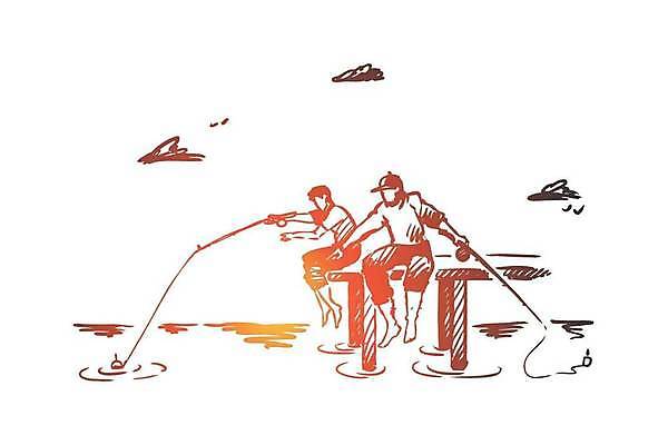 EPS 해외이미지 모자 남자 행복 호수 컨셉 2 일러스트 가족 낚시 휴가 함께함 어류 미소 사람 앉기 소년 취미 야외 그래픽 물 친구 강 우정 잡기 보트 스케치 형제 낚시꾼 주말 손그림 고립 해외일러스트 자연요소 잡화 감정 어린이 배_교통 관계 모션 레저 표정 미술 수중동물 파일형식 벡터 이미지허브