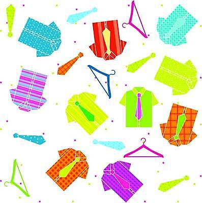 EPS 해외이미지 옷 백그라운드 셔츠 일러스트 넥타이 해외일러스트 잡화 상의 파일형식 벡터 이미지허브