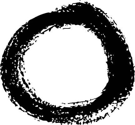 EPS 해외이미지 디자인 일러스트 붓터치 사람없음 검은색 원형 질감 심플 윤곽 그런지 스타일 해외일러스트 도형 컬러 파일형식 벡터 이미지허브