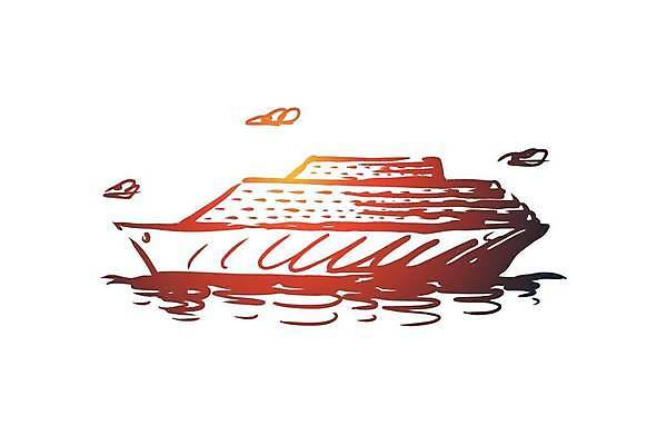 EPS 해외이미지 디자인 파도 바다 여행 컨셉 요트 일러스트 교통시설 휴가 항해 그래픽 물 화물 보트 고급 크루즈 스케치 심볼 사인 함선 손그림 승객 포트 고립 스타일 해외일러스트 자연요소 교통 배_교통 미술 운송업 시설 파일형식 벡터 이미지허브