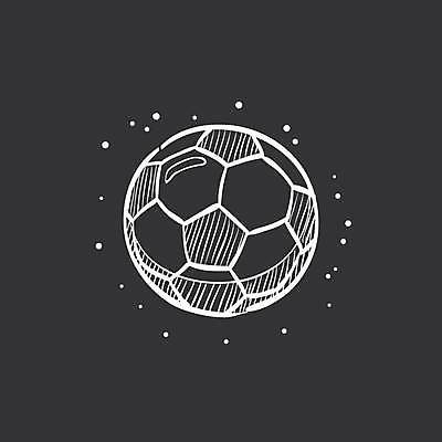 EPS 해외이미지 디자인 일러스트 축구공 사람없음 검은색 축구 흰색 해외일러스트 컬러 공 축구용품 구기 파일형식 벡터 이미지허브