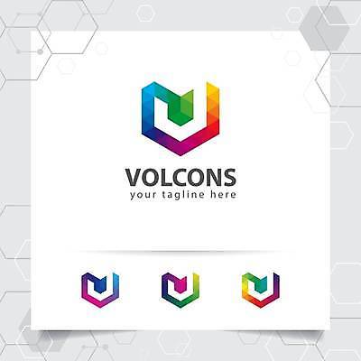 EPS 해외이미지 일러스트 비즈니스 사람없음 심볼 무지개색 해외일러스트 컬러풀 파일형식 벡터 이미지허브