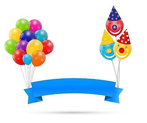 EPS 해외이미지 일러스트 사람없음 컬러풀 풍선 해외일러스트 컬러 파일형식 벡터 이미지허브