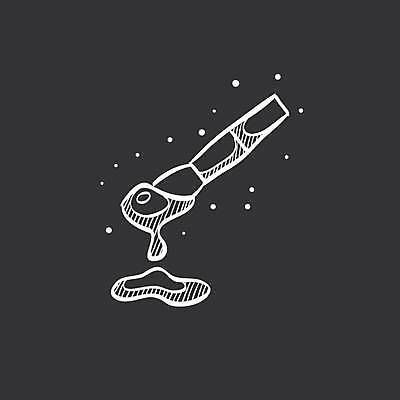 EPS 해외이미지 일러스트 사람없음 검은색 흰색 붓 해외일러스트 컬러 파일형식 벡터 이미지허브