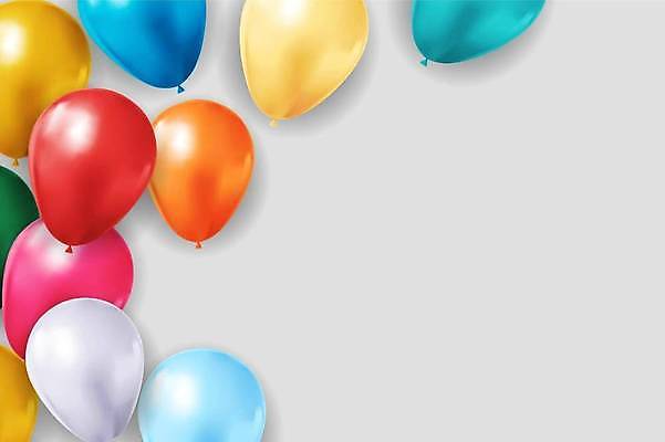 EPS 해외이미지 일러스트 사람없음 컬러풀 낭만 이벤트용품 풍선 해외일러스트 컬러 컨셉 이벤트 오브젝트 파일형식 벡터 이미지허브