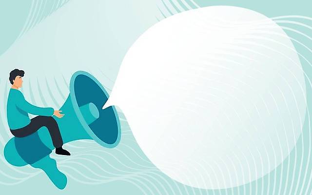 EPS 해외이미지 남자 백그라운드 말풍선 일러스트 비즈니스 프레임 한명 앉기 성인 파란색 확성기 비즈니스맨 플랫 성인남자한명만 카피스페이스 해외일러스트 1 컬러 모션 사람 공백 직장인 남자한명만 성인남자만 파일형식 벡터 이미지허브