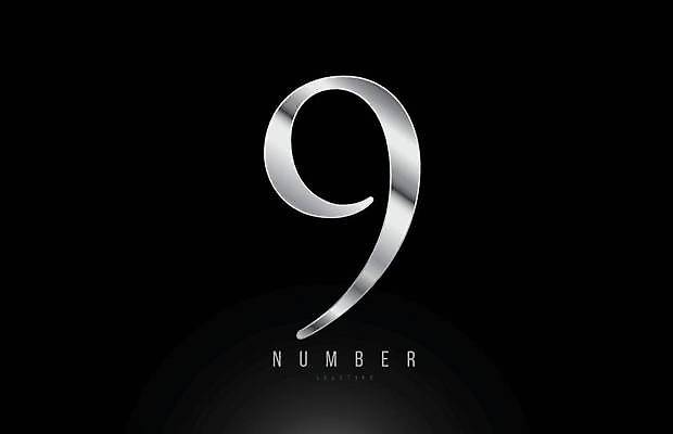 EPS 해외이미지 모양 템플릿 디자인 백그라운드 일러스트 회사 비즈니스 숫자 금속 회색 9 고급 은색 심볼 신분 엘리먼트 활자 해외일러스트 문자 컬러 컨셉 재질 활자판 파일형식 벡터 인쇄판 인쇄 이미지허브