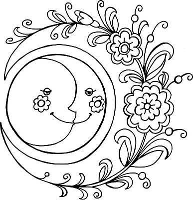 EPS 해외이미지 꽃 줄기 잎 일러스트 사람없음 달 원형 라인아트 원형프레임 해외일러스트 자연요소 도형 식물 선 프레임 파일형식 벡터 이미지허브