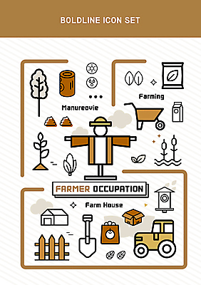 나무 아이콘 농업 나뭇잎 사람없음 건물 울타리 종이봉투 갈색 새싹 농사 수레 우유 벼 농부 종이상자 삽 창고 밀짚모자 허수아비 트랙터 거름 2D아이콘 AI파일 식물 직업 모자_잡화 건축물 산업 컬러 잎 봉투 유제품 곡류 담장 상자 카트 농기계 특수차량 파일형식 벡터