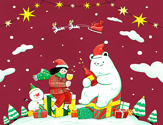 전신 PSD 나무 구름 여자 행복 크리스마스 겨울 일러스트 산타모자 눈사람 동화 세마리 크리스마스선물 한명 들기 앉기 이벤트 성인 선물상자 파티 목도리 루돌프 비행 눈 샴페인 북극곰 샴페인잔 썰매 선물꾸러미 샴페인병 조명장식 성인여자한명만 국내일러스트 자연요소 식물 모자_잡화 1 잡화 계절 기념일 감정 술잔 곰 모션 술병 날씨 사슴 조명 주류 3 선물 사람 장식 상자 여자한명만 성인여자만 파일형식