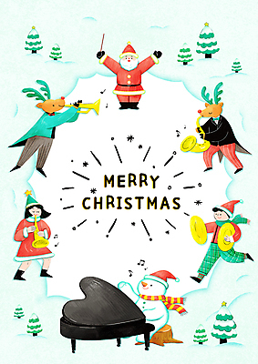 전신 PSD 나무 여자 할아버지 노년 남자 행복 동물캐릭터 크리스마스 겨울 연주 음표 일러스트 산타모자 눈사람 산타옷 팔벌리기 동화 프레임 서기 들기 이벤트 성인 세명 산타클로스 공연 루돌프 눈 악단 피아노 불기 색소폰 피리 지휘봉 지휘자 나무밑둥 지휘 심벌즈 프레임일러스트 카피스페이스 눈덮임 국내일러스트 일러캐릭터 자연요소 식물 동물 캐릭터 모자_잡화 기호 옷 계절 기념일 감정 음악 컨셉 모션 날씨 사슴 타악기 사람 공백 음악가 건반악기 목관악기 파일형식