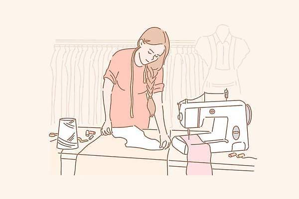 EPS 해외이미지 직업 디자인 드레스 여자 행복 산업 일러스트 비즈니스 기술 사람 성인 취미 유행 상점 기계 장비 공구 직물 면 업무 실 제조 바느질 만화 자르기 만족 땀 만들기 테이프 실타래 고정 자수 조심 재단 고립 스타일 해외일러스트 옷 감정 모션 문구용품 도구 작업 파일형식 벡터 이미지허브