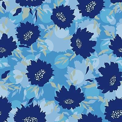 EPS 해외이미지 디자인 꽃 패턴 꽃백그라운드 일러스트 사람없음 파란색 패턴백그라운드 플라워패턴 해외일러스트 식물 컬러 백그라운드 무늬 파일형식 벡터 이미지허브