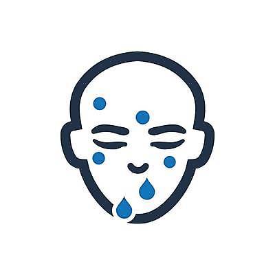 EPS 해외이미지 얼굴 일러스트 심볼 피부 주근깨 알레르기 해외일러스트 신체부위 점 질병 파일형식 벡터 이미지허브