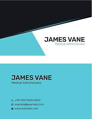 EPS 해외이미지 디자인 일러스트 비즈니스 명함 명함템플릿 사람없음 파란색 검은색 가로명함 해외일러스트 템플릿 컬러 파일형식 벡터 이미지허브