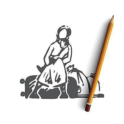 EPS 해외이미지 여자 남자 어린이 일러스트 중동 성인 두명 평화 메시지 스케치 긍정 손그림 얼굴없음 해외일러스트 나라 컨셉 미술 사람 파일형식 벡터 이미지허브