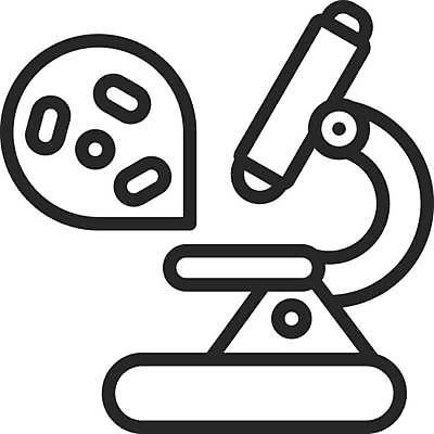 EPS 해외이미지 교육 산업 선 과학 컨셉 일러스트 학교 생물 건강 병원 현미경 실험 그래픽 스터디 약 장비 의사 기구 실험실 플랫 바이러스 확대 심볼 과학자 분석 사인 생물학 심플 미생물 박테리아 발견 고립 해외일러스트 직업 의학 실험기구 학습 의료진 학자 파일형식 벡터 이미지허브